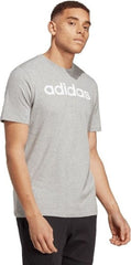 ADIDAS | ESSENTIALS EMBROIDERED LINEAR LOGO T-SHIRT
