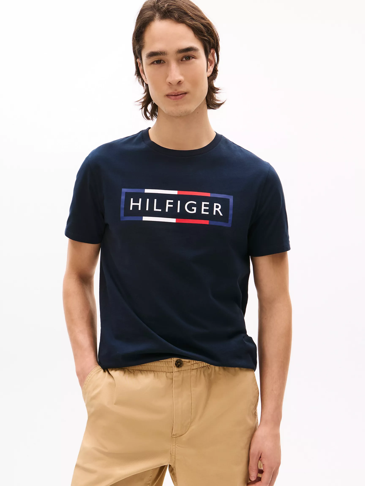 TOMMY HILFIGER | Signature Box Logo T-Shirt
