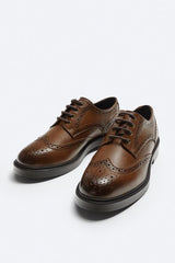 ZARA | SMART SHOES WITH BROGUING