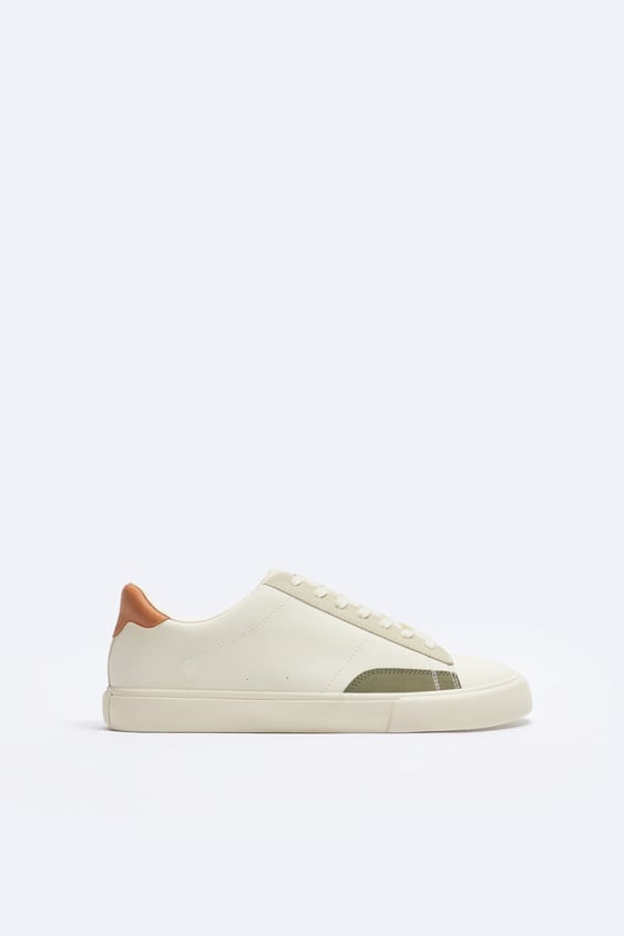 ZARA | SNEAKERS WITH CONTRAST PIECES