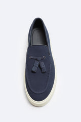 ZARA | LEATHER SPORTS LOAFERS WITH TASSELS