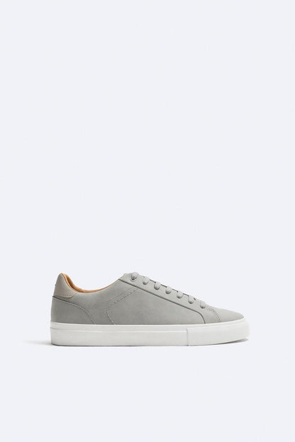 ZARA | MINIMALIST LACE-UP SNEAKERS