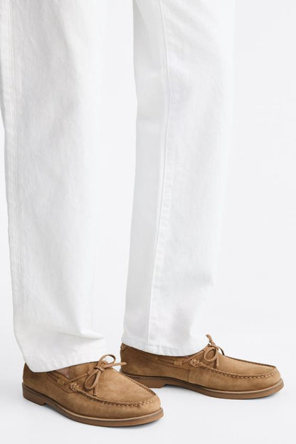 ZARA | LEATHER LOAFERS WITH TASSEL