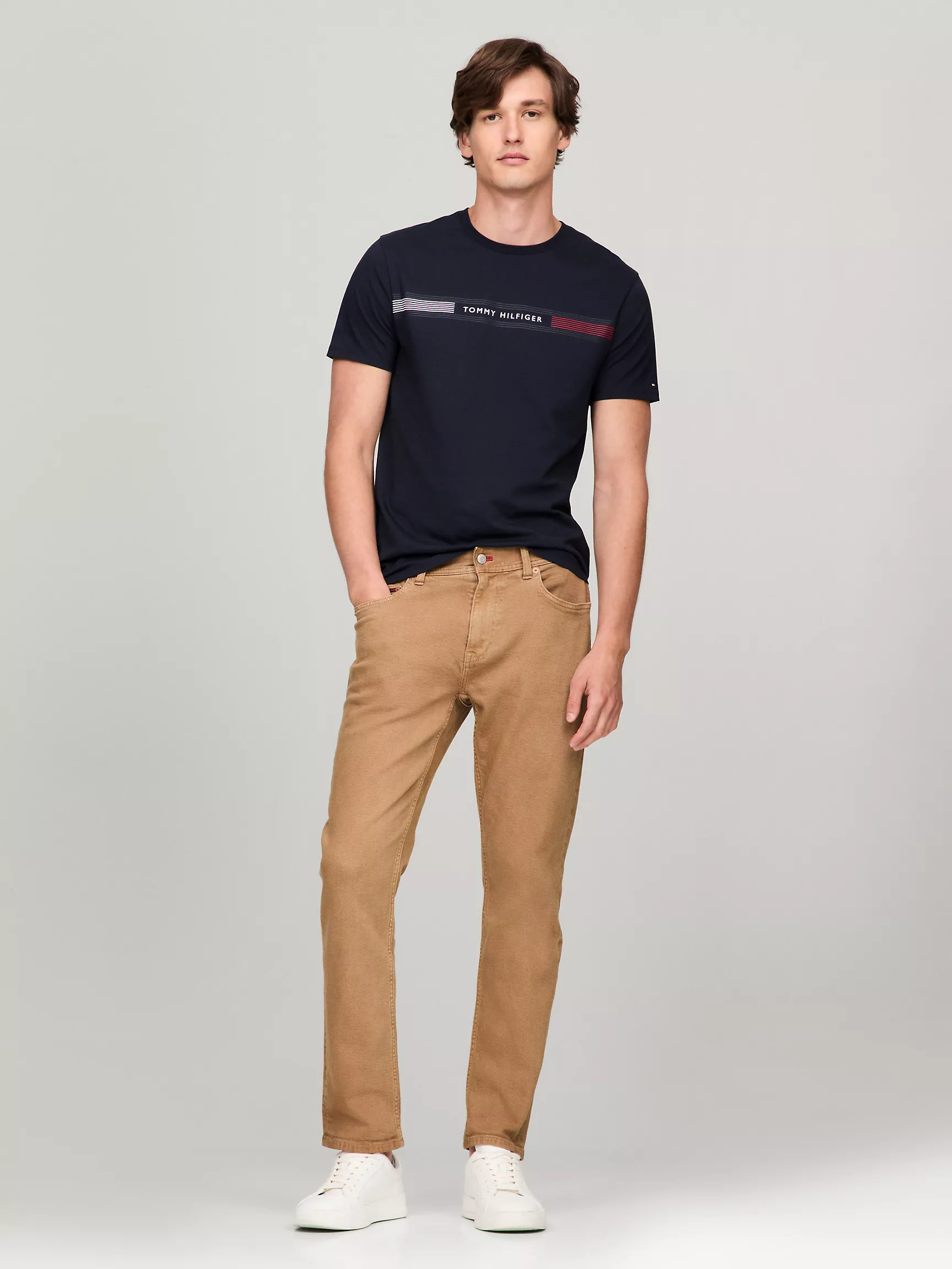 TOMMY HILFIGER | Tommy Stripe Graphic T-Shirt