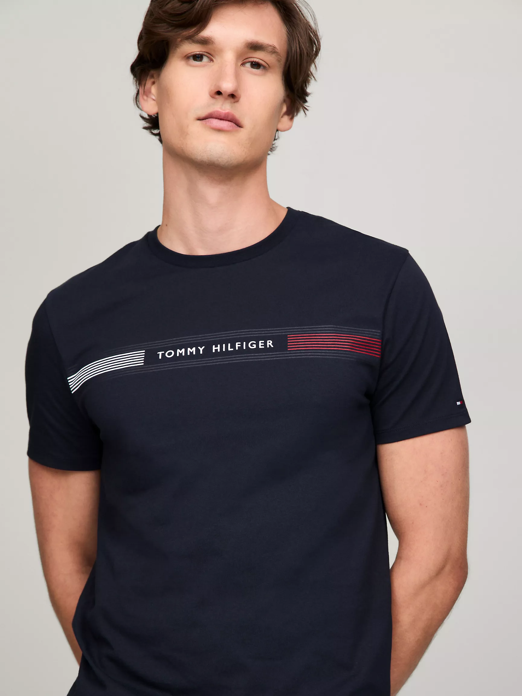 TOMMY HILFIGER | Tommy Stripe Graphic T-Shirt