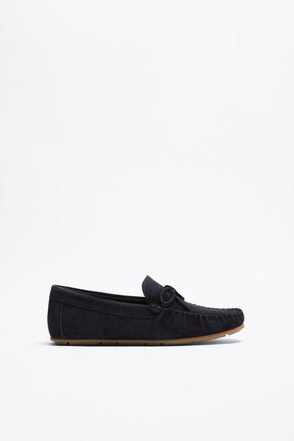 ZARA | SPLIT SUEDE LEATHER LOAFERS