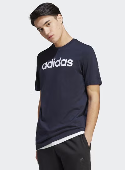 ADIDAS | ADIDAS ESSENTIAL SINGLE JERSEY LINEAR T-SHIRT