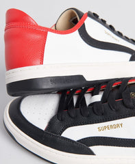 SUPERDRY | VEGAN BASKET LUX LOW TRAINERS