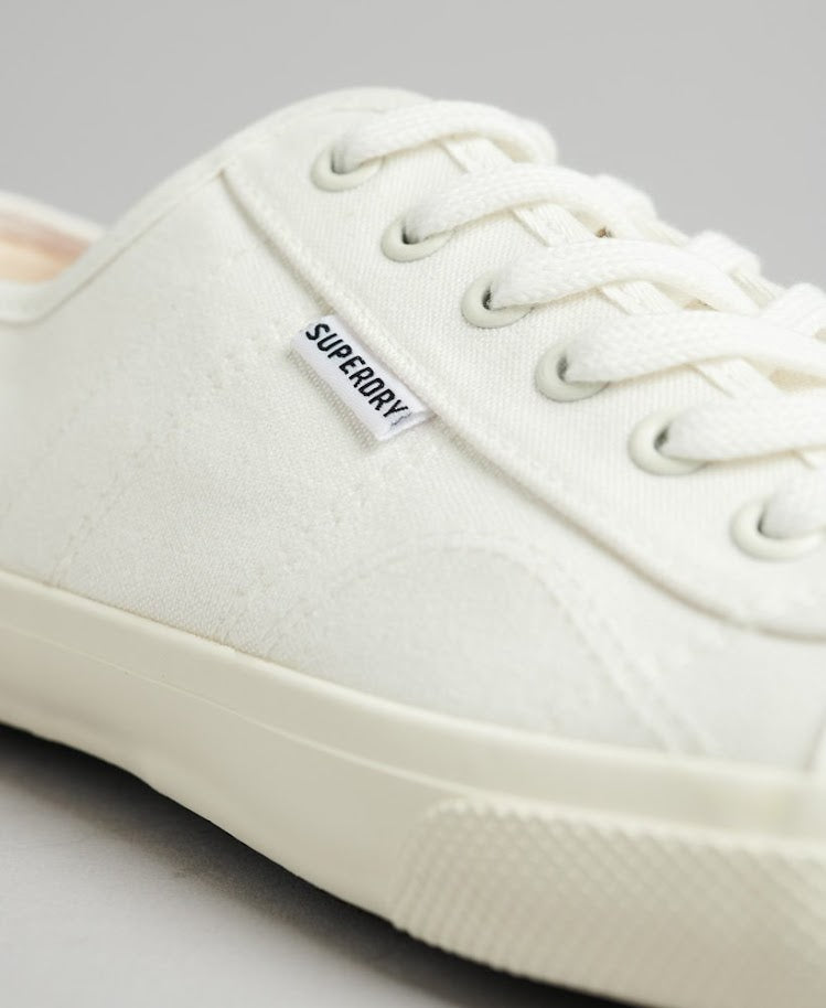 SUPERDRY | VEGAN CANVAS CASUAL TRAINERS