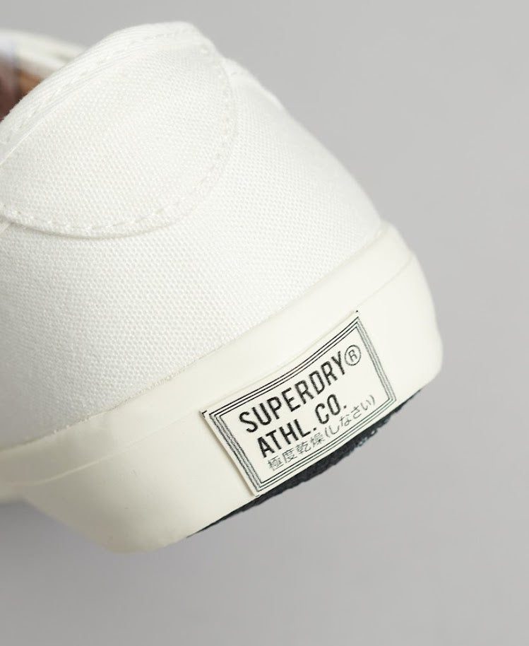 SUPERDRY | VEGAN CANVAS CASUAL TRAINERS