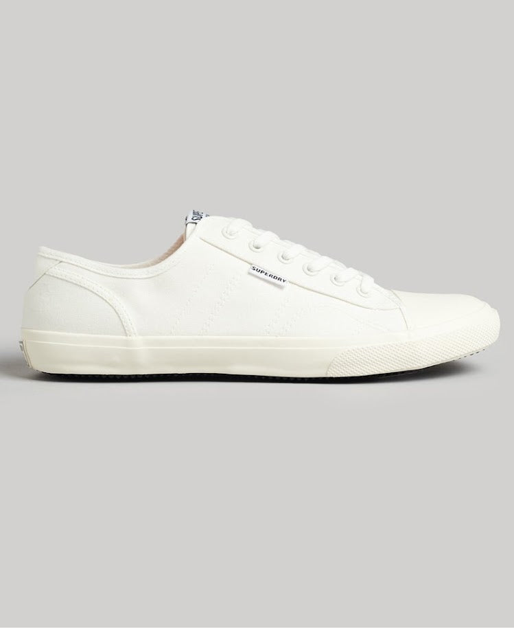 SUPERDRY | VEGAN CANVAS CASUAL TRAINERS