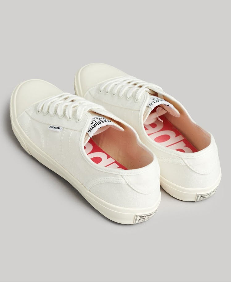 SUPERDRY | VEGAN CANVAS CASUAL TRAINERS